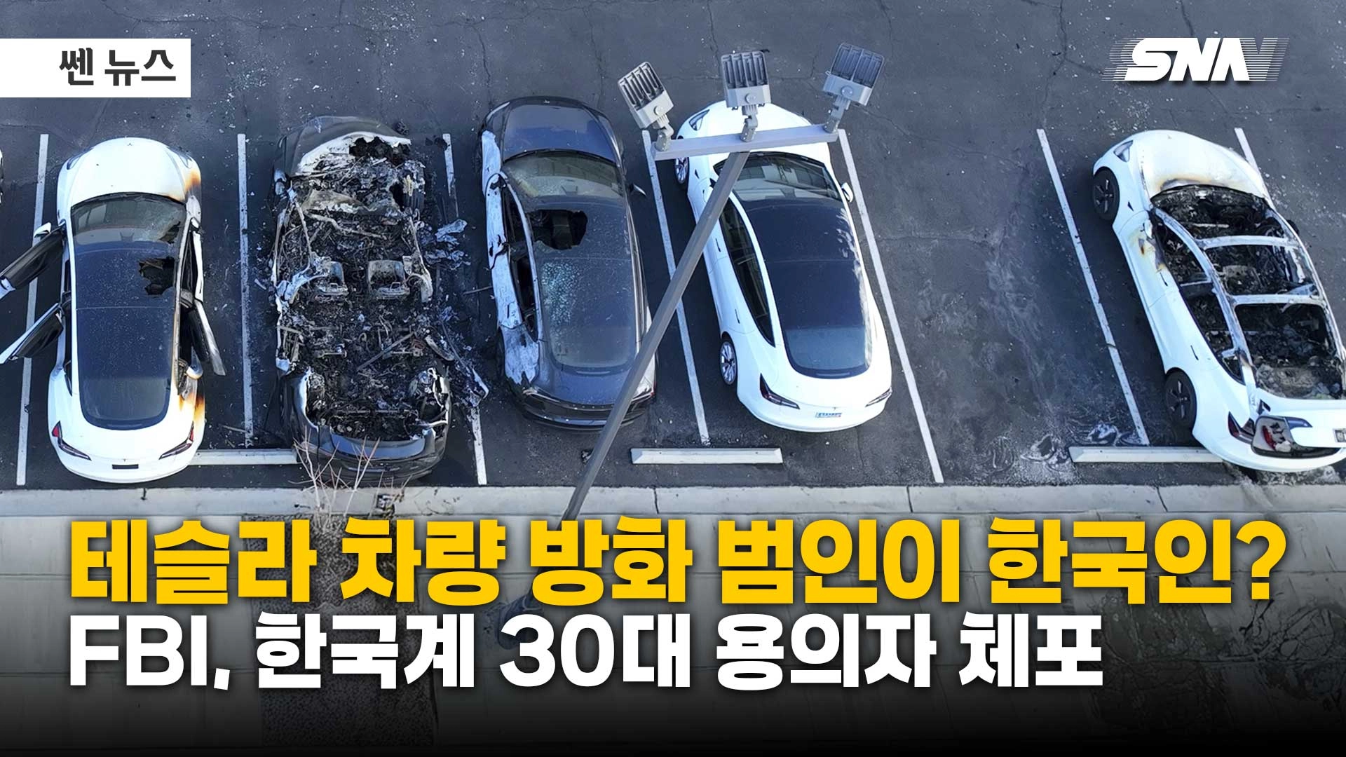 테슬라 방화