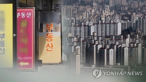 부동산 중개 업황(CG) [연합뉴스