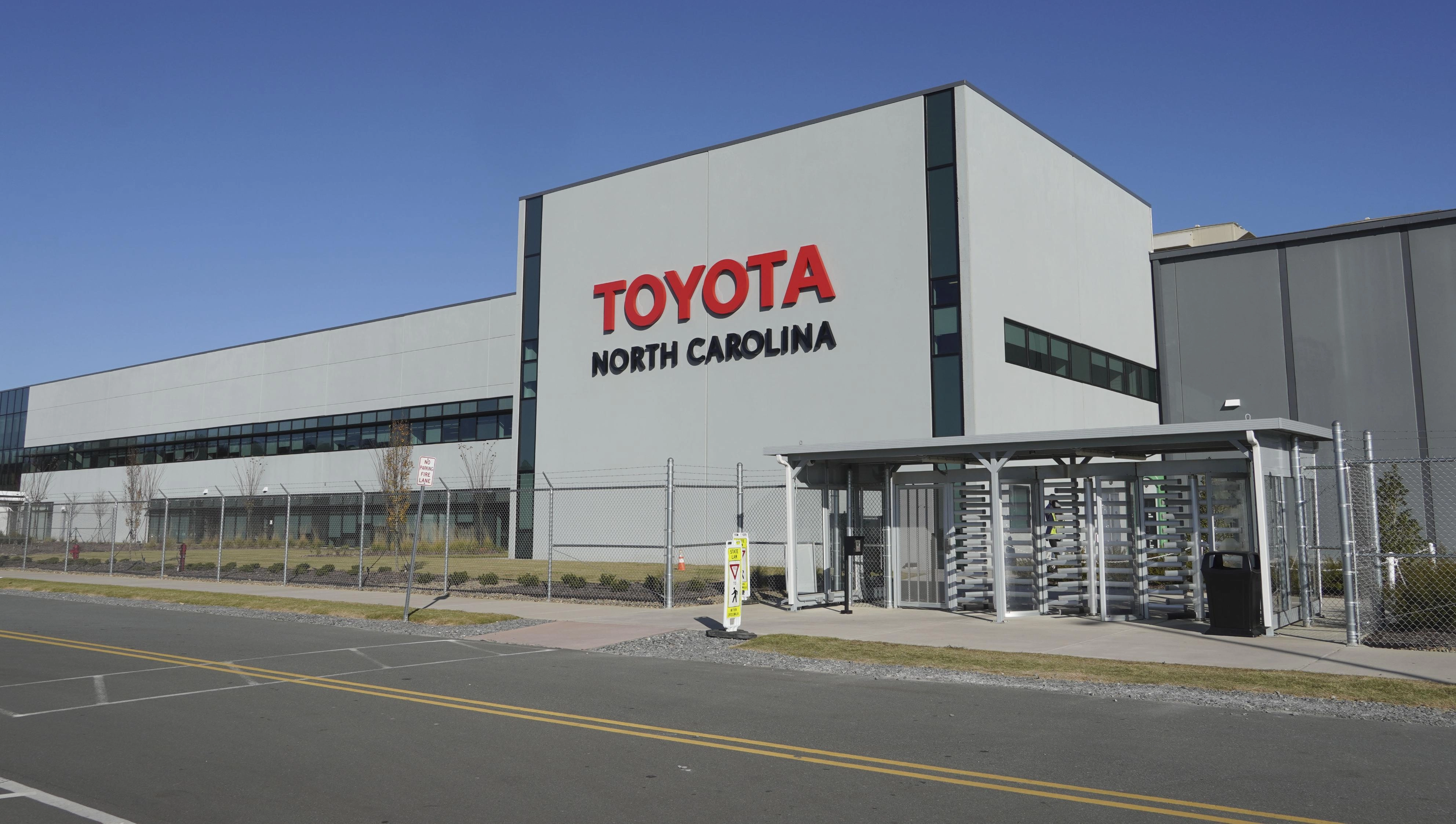 도요타자동차가 12일(현지시간) 미국 노스캐롤라이나주 리버티시 배터리공장을 개장하고 본격 가동을 시작했다. 사진은 공장 전경. 2025.11.13