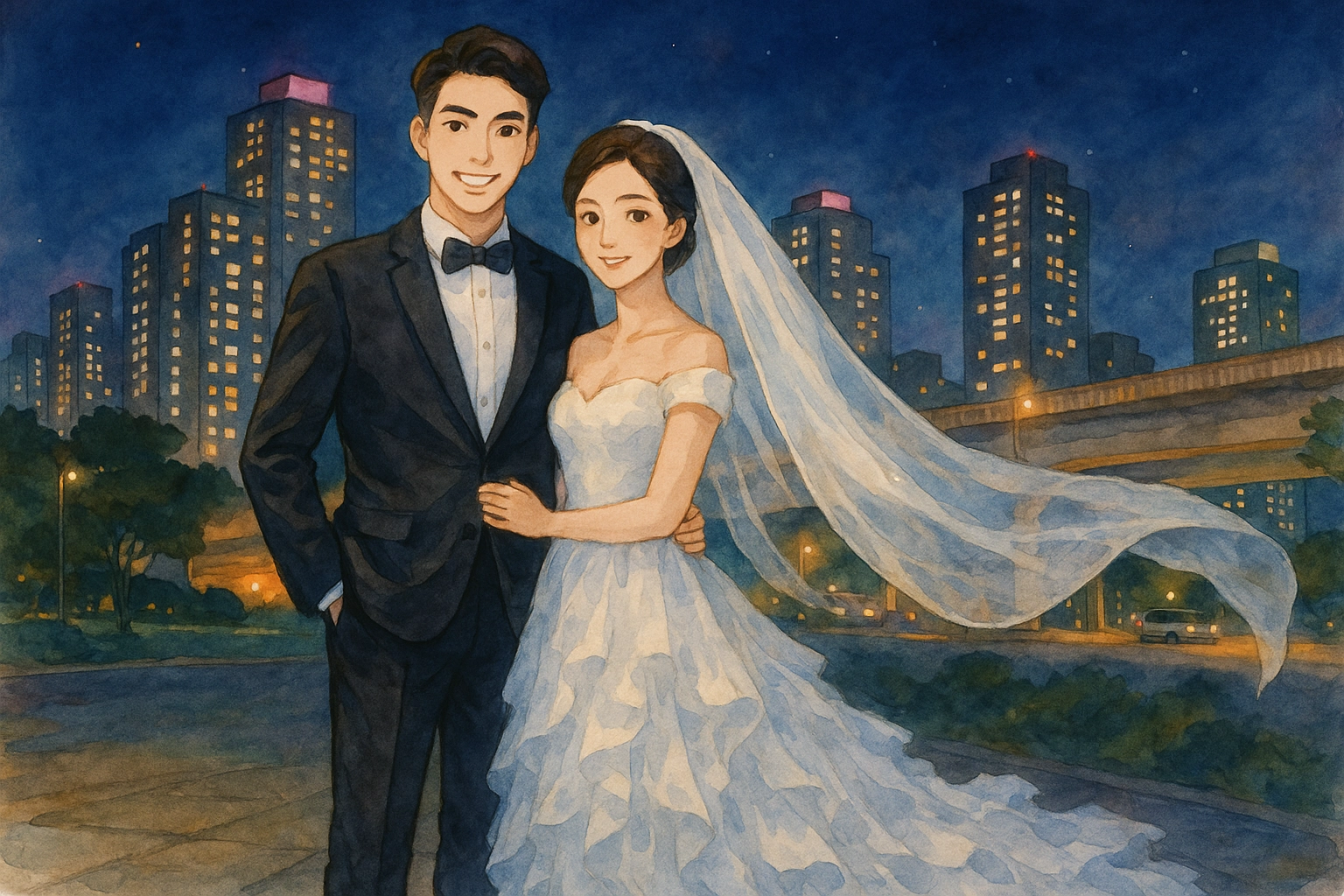 초고가 아파트 단지의 결혼정보회사설립은 반포 원베일리 노빌리티가 먼저다. / ⓒ AI 생성 이미지 