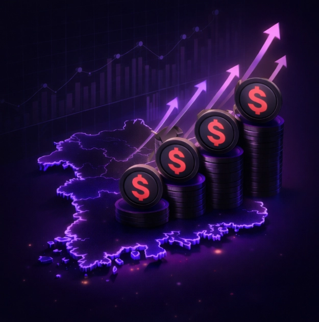 원/달러 환율이 상승하면서 한동안 주춤하던 달러 스테이블코인 거래도 눈에 띄게 증가한 것으로 나타났다.