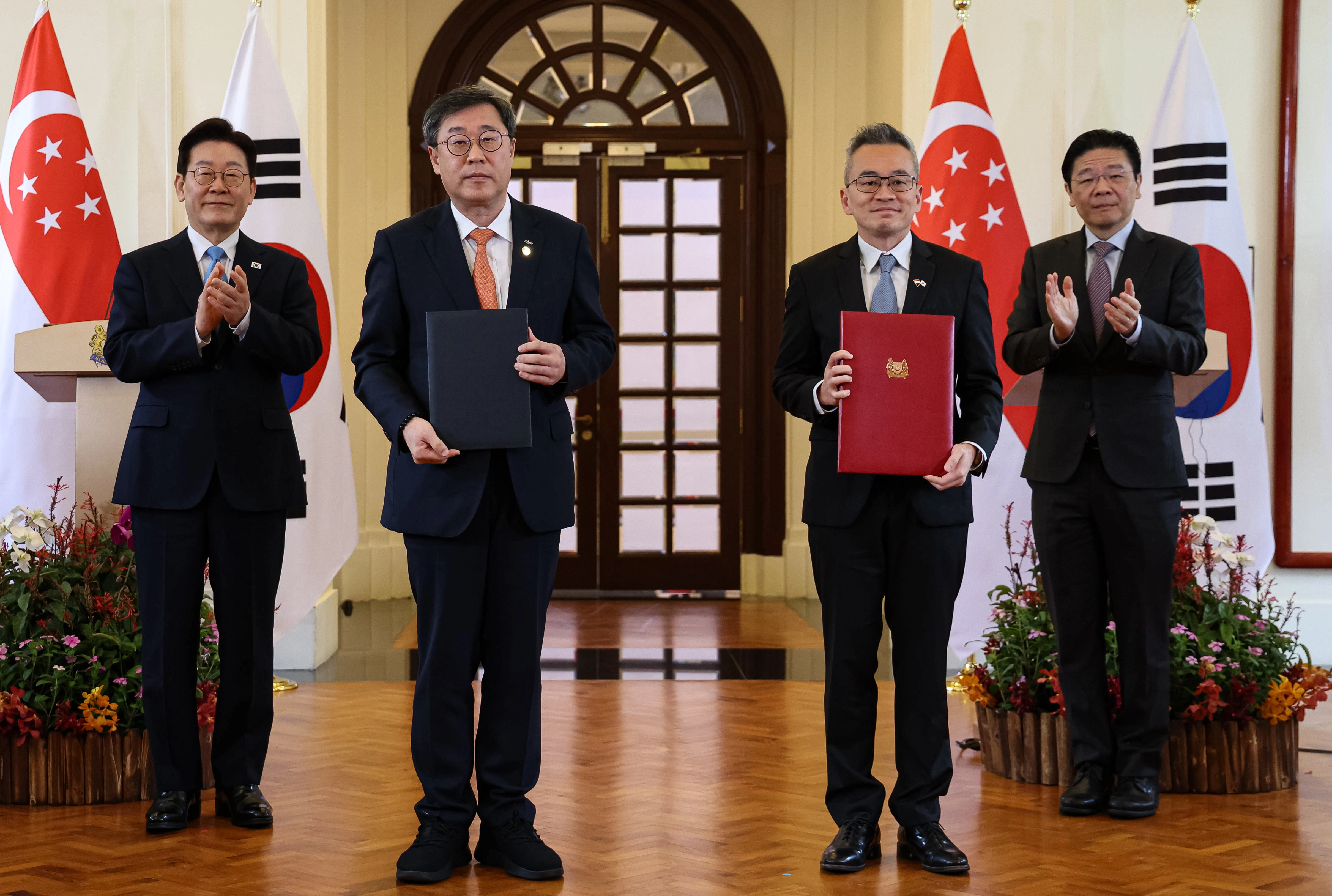 한-싱가포르 공공안전분야 AI 및 디지털 기술 협력 MOU 체결