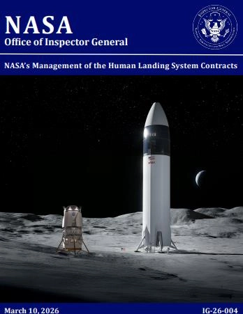 NASA 감사관실 보고서 [NASA 감사관실 보고서 갈무리