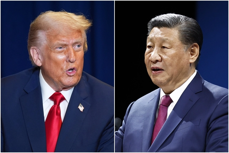 트럼프 미국 대통령(왼쪽)과 시진핑 중국 국가주석