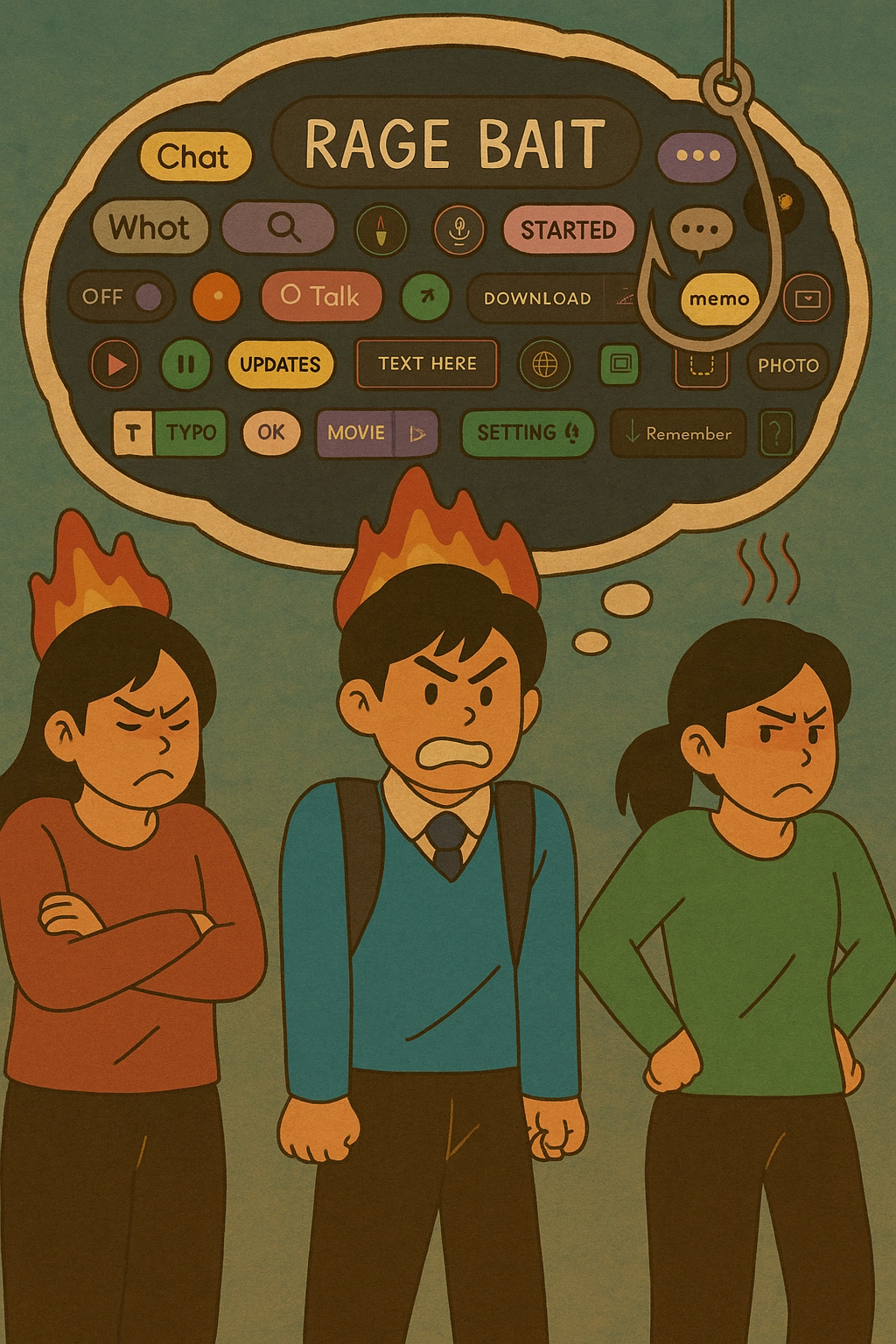 조회수와 수익을 노린 이용자들이 분노와 혐오를 앞세운 콘텐츠를 쏟아내고, 이런 게시물은 삽시간에 퍼져나간다. 이른바 ‘rage bait’다.