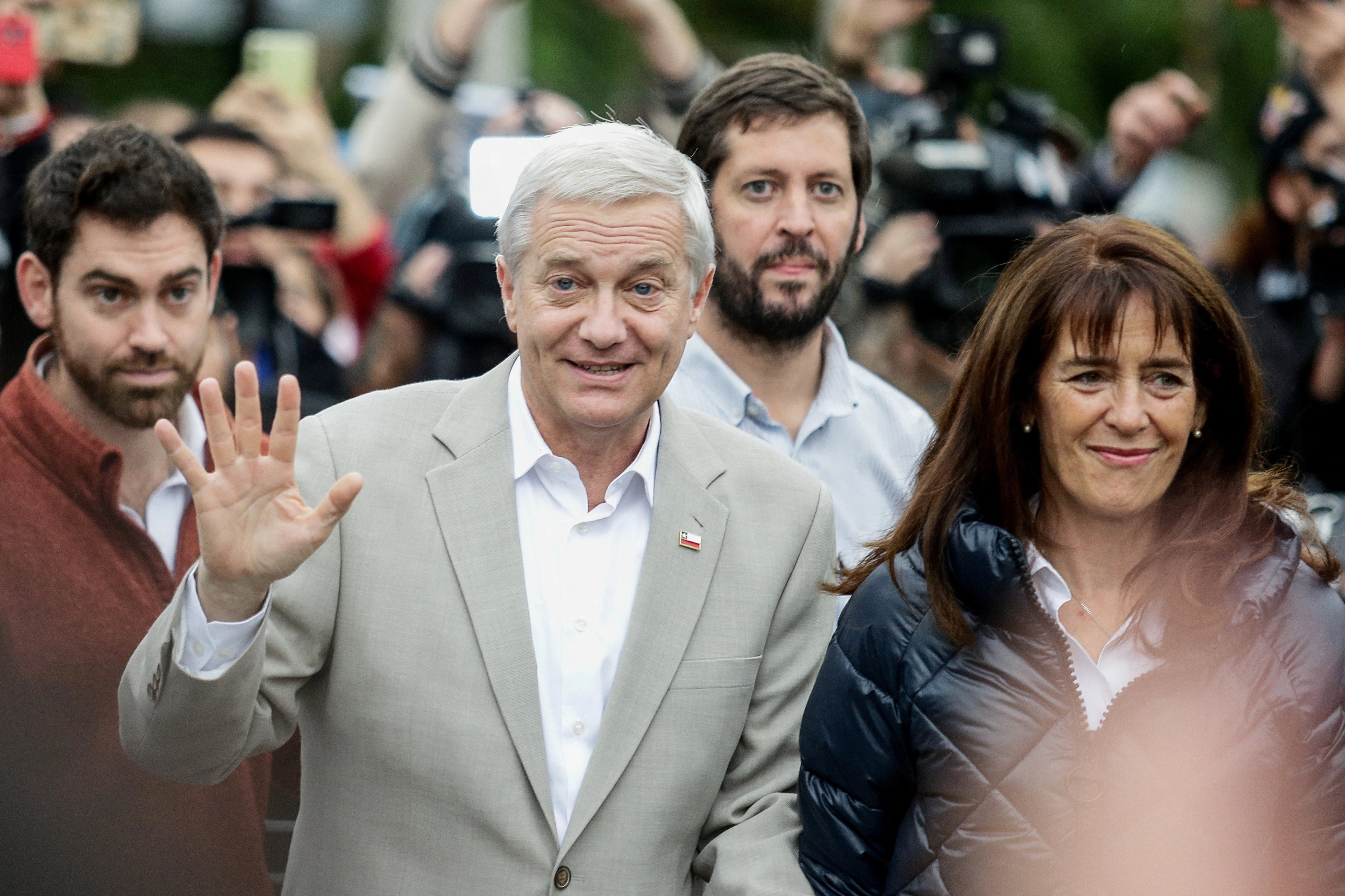 14일(현지시간) 칠레 대선 결선서 승리한 호세 안토니오 카스트 대통령 당선인