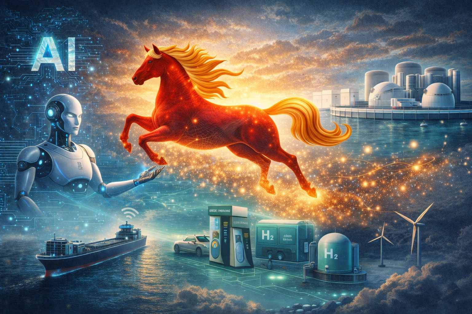 이제는 여러 사업을 AI라는 실로 꿰어 새로운 가치를 만들어야 한다.